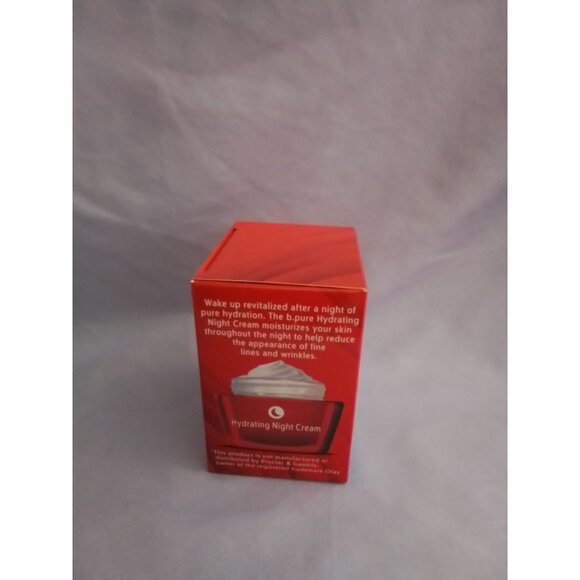 B-Pure Hydrating Night Recovery Cream 1.36 Oz For Fine Lines & Wrinkles - Picture 2 of 3